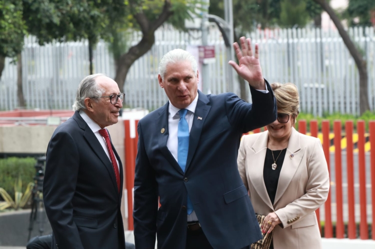 invitado presidente de Cuba Diaz Canel