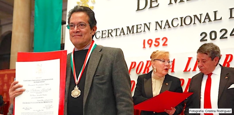 Eloy Valtierra premio nal de periodismo