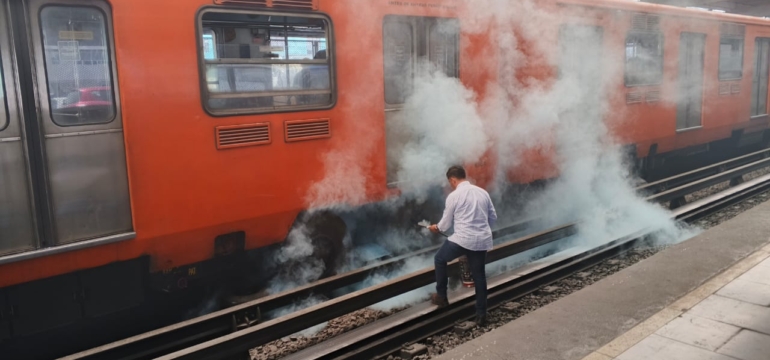 Conato de incendio en el Metro3