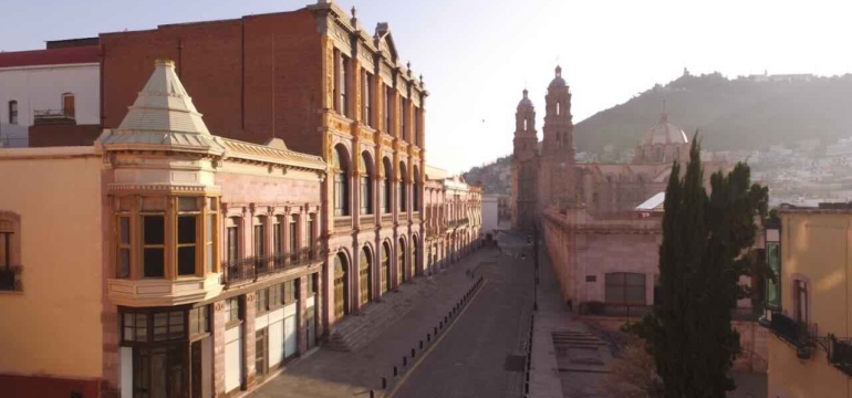 En la capital zacatecana se reconoce como ZMH a una superficie de más de 105 hectáreas. Foto Juan Carlos Basabe, CINAH Zacatecas