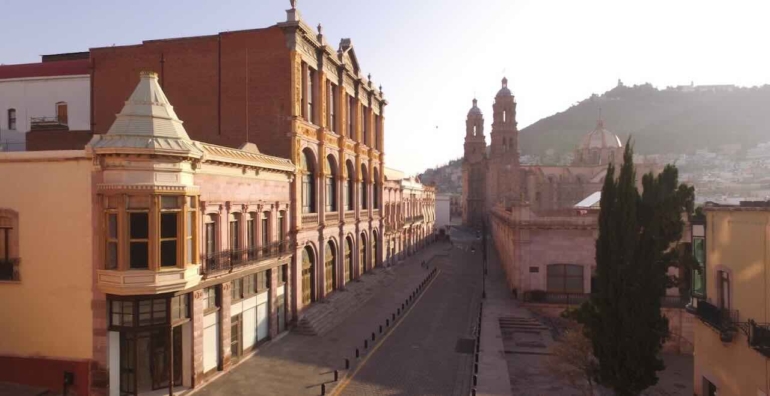 En la capital zacatecana se reconoce como ZMH a una superficie de más de 105 hectáreas. Foto Juan Carlos Basabe, CINAH Zacatecas