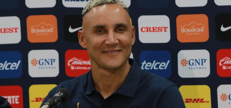 keylor Navas en pumas2