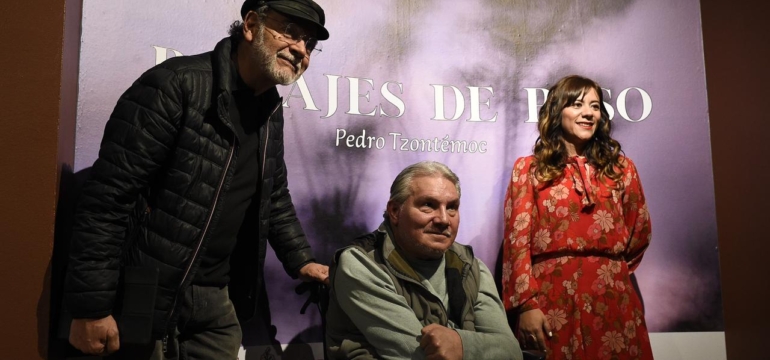 Pedro Tzontémoc inaugura paisajes de paso eikon