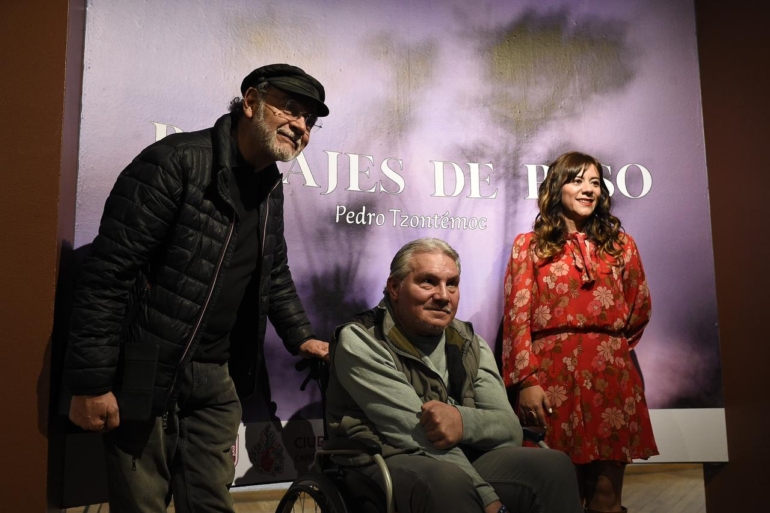 Pedro Tzontémoc inaugura paisajes de paso eikon