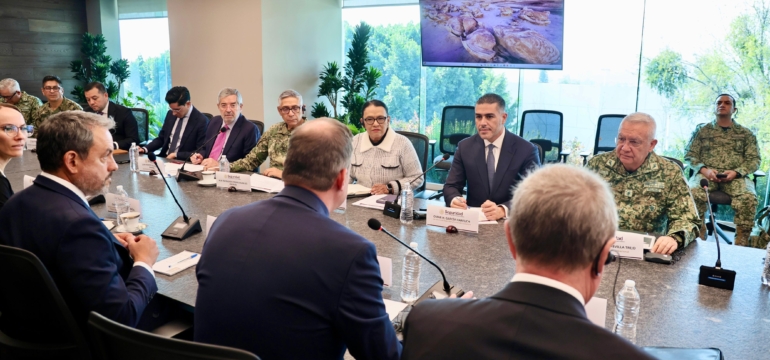 Rosa Icela Rodríguez encabeza reunión de Seguridad- fifa3