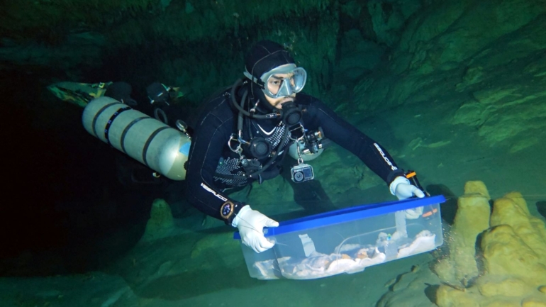La pieza llegó embalada en cajas herméticas para proteger su conservación y prevenir cualquier contaminación. Foto cortesía Octavio del Río