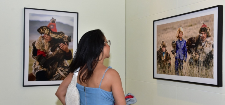 Aspecto de la exposición durante su estadía en el Museo Nacional de las Culturas, en 2025. Foto Melitón Tapia, INAH
