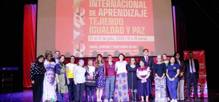 Inicia la Ruta Internacional Tejiendo Igualdad y Paz.-Eikon1