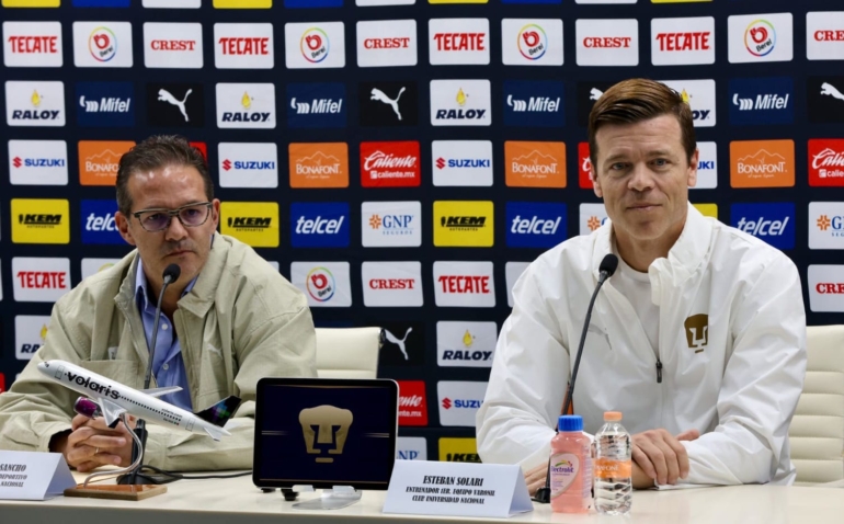 Pumas presenta al Tano Solari eikon7