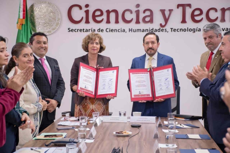 Secihti y Canifarma suman esfuerzos para desarrollar medicamentos y tecnologías.- Eikon1