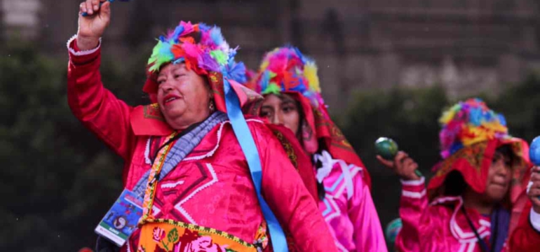 XII Fiesta de las Culturas Indígenas celebra la Danza Mazahua.- Eikon1