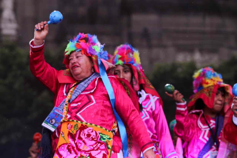 XII Fiesta de las Culturas Indígenas celebra la Danza Mazahua.- Eikon1